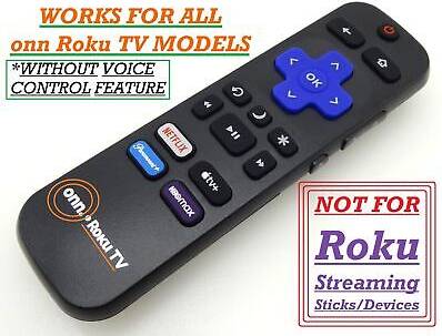 Onn Roku TV Remote Control 3026000066