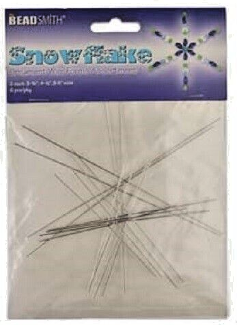 Wire Form Set Snowflake Assortment 6 Pcs