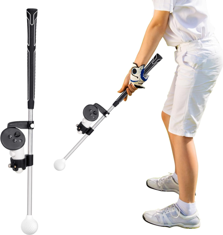 Meta quest 3 VR Weighted Golf Club Attachment Compatible with Meta Quest 3 Controller