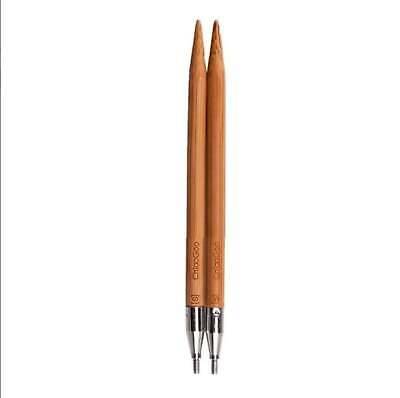 Bamboo Knitting Needle Interchangeable Tips 4 Inch