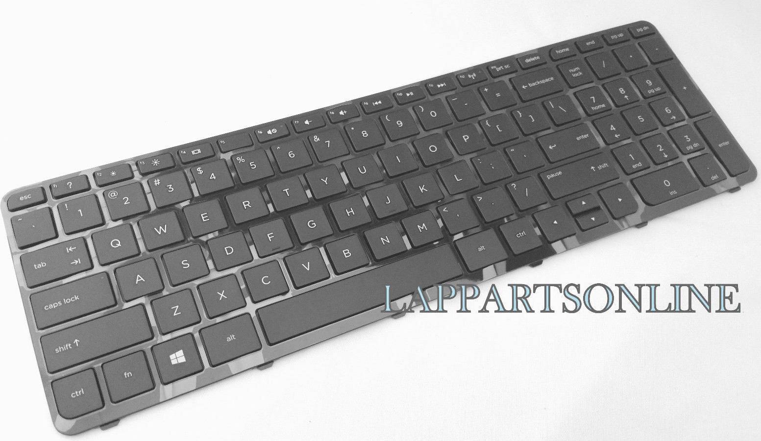 Hp pavilion 15 HP Pavilion 15-R011DX Keyboard Frame Black