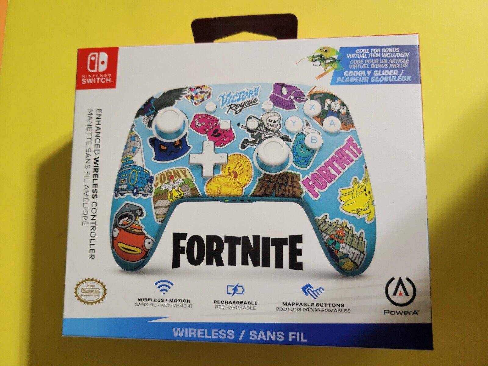 Fortnite Sticker Mania Controller Nintendo Switch