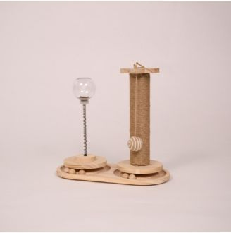 Armarkat Interactive Scratch Post and Activity Center