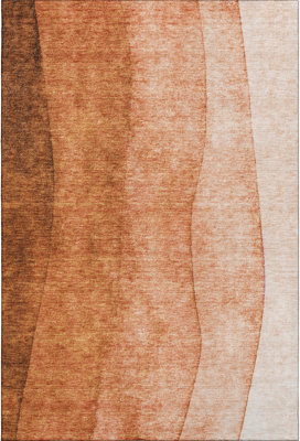 Addison Rugs Paprika Rectangle 8' x 10' Rug Orange 8x120"