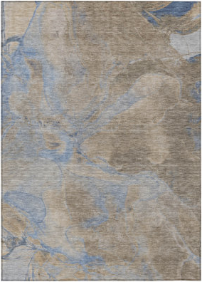 Addison Rugs Taupe Rectangle 10' x 14' Area Rug Brown
