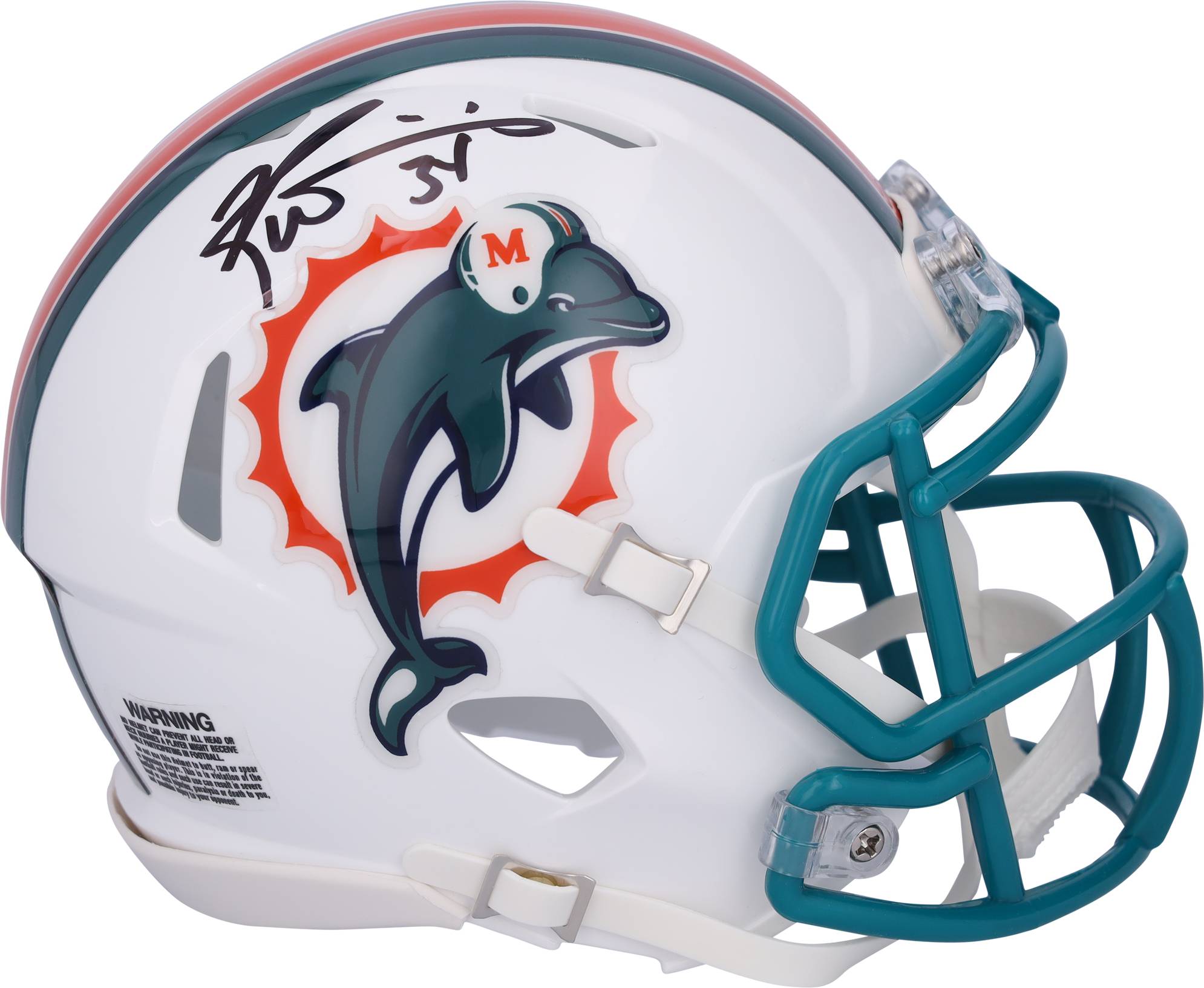 Fanatics Authentic Ricky Williams Miami Dolphins Autographed Helmet