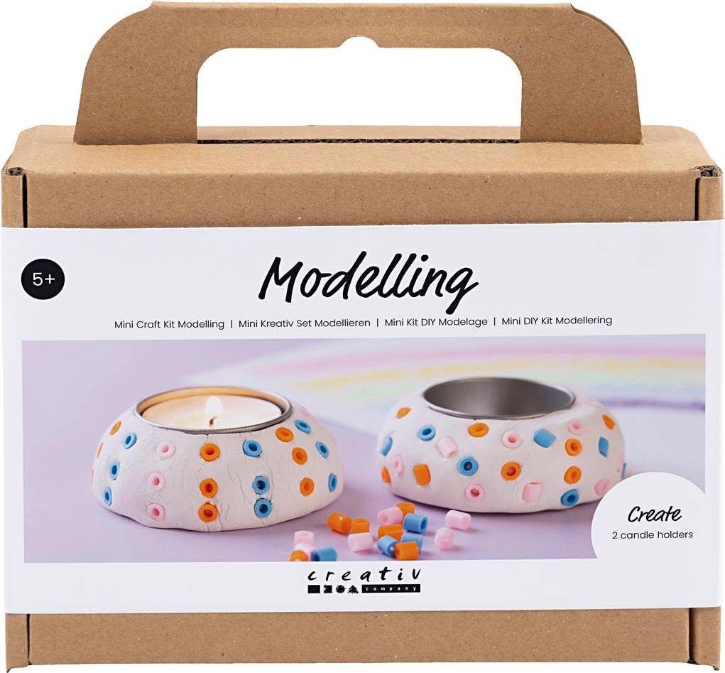 Creativ Company Mini Craft Kit Modelling White