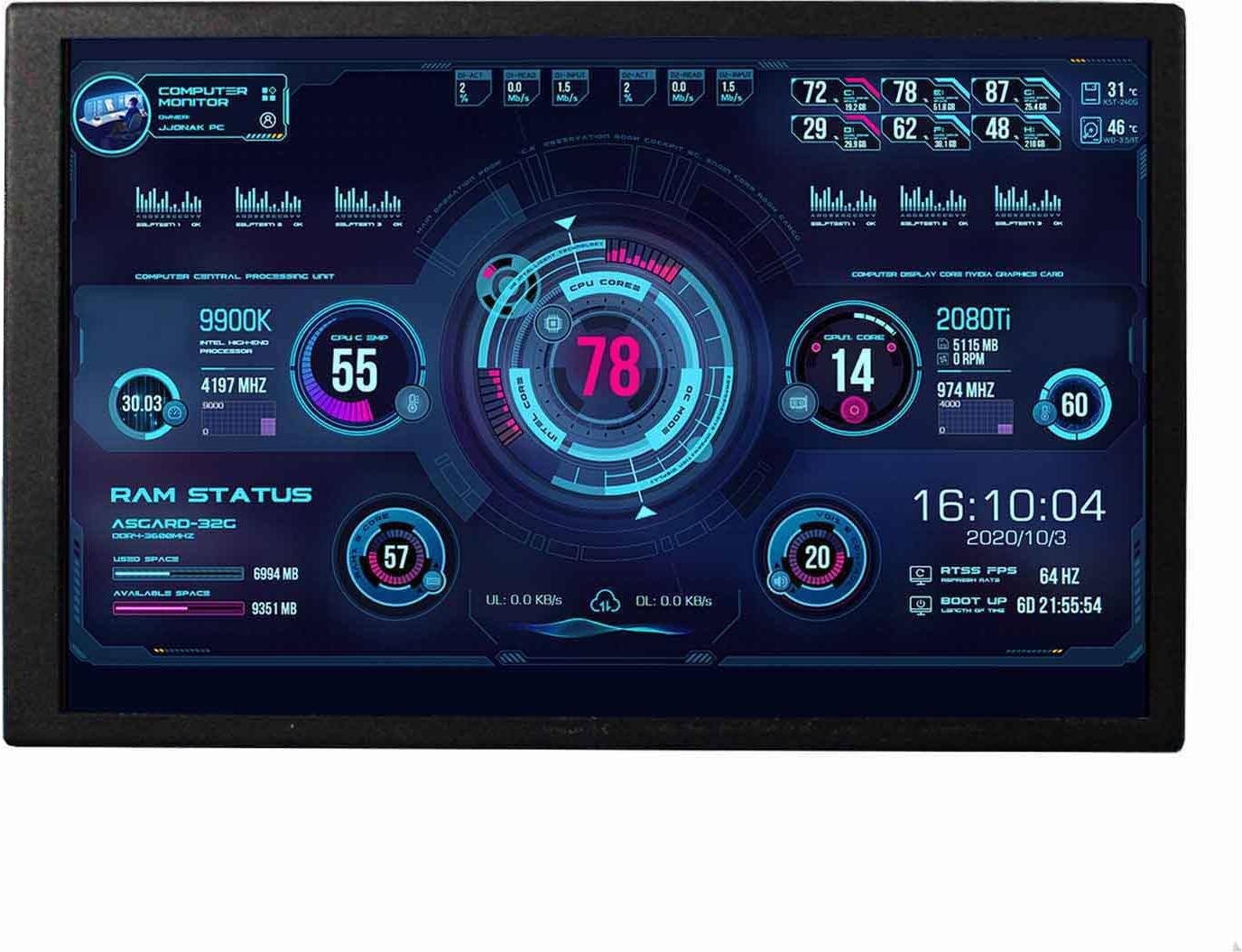 VSDISPLAY 8 Inch Mini LCD Monitor