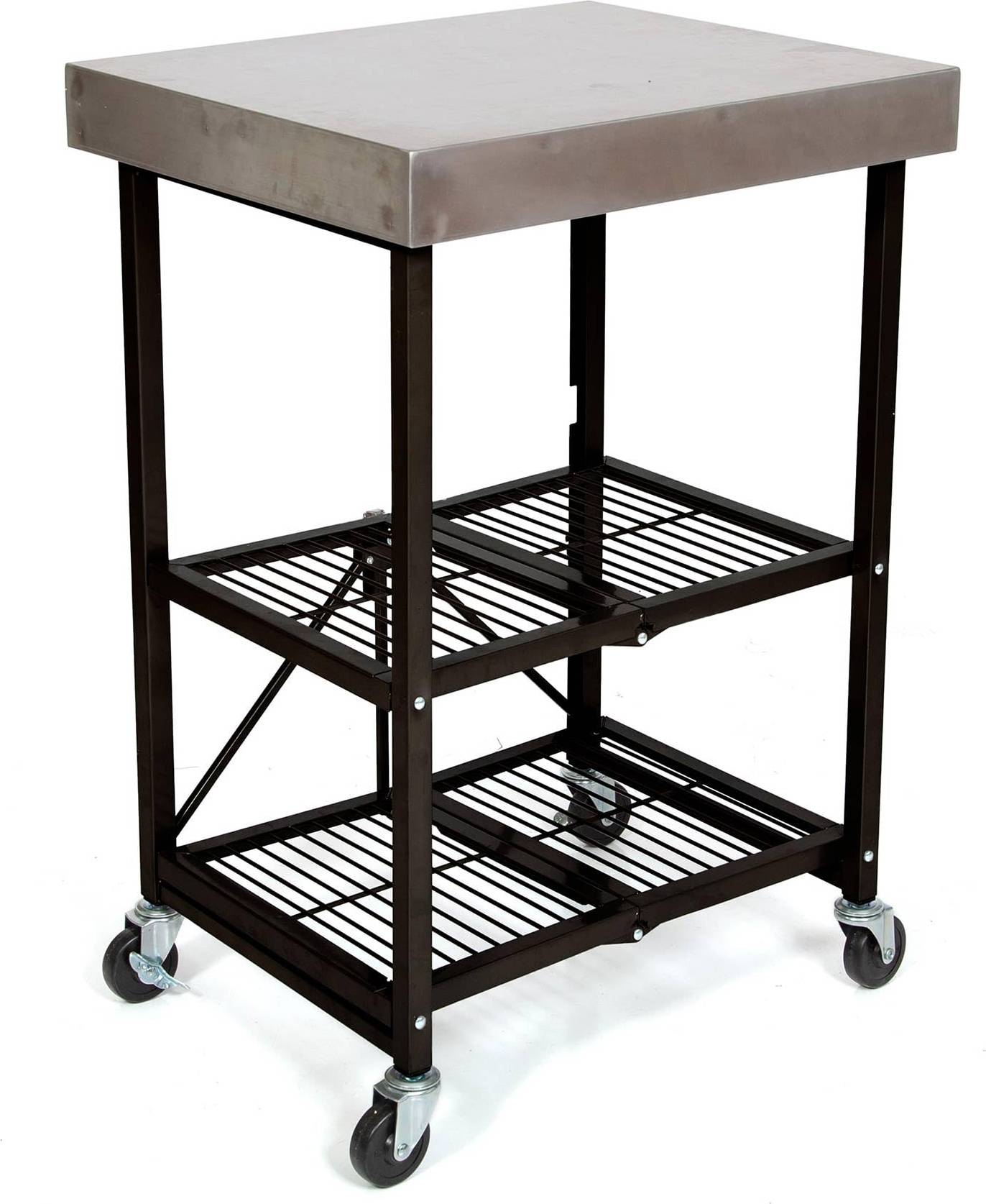 Foldable trolley Origami RBT Foldable Kitchen Cart Trolley Table