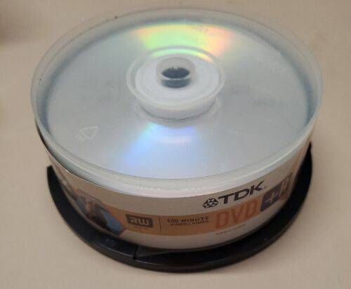 25 Pack DVD+R Cakebox