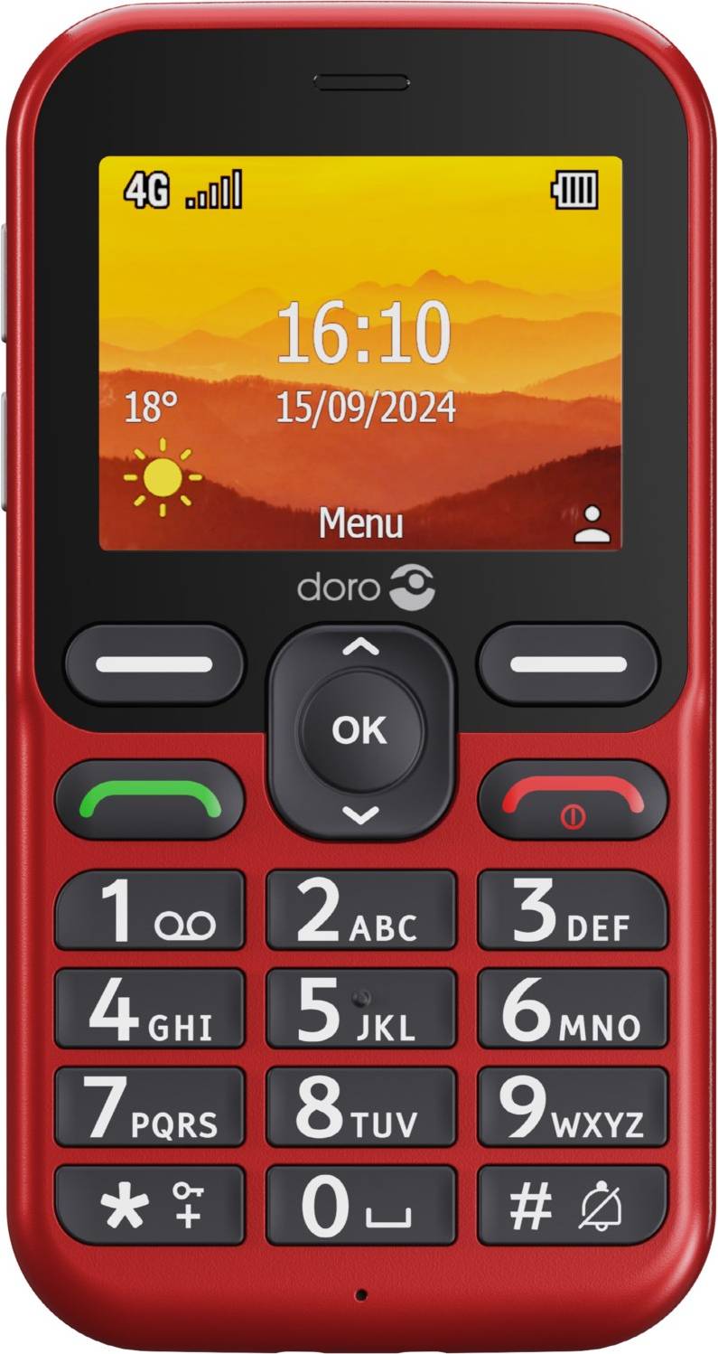 Téléphone Portable Leva L10 Rouge