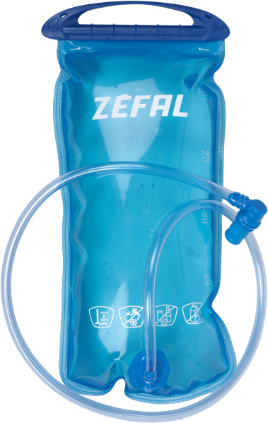Zefal Bladder 2L - Blue Translucent