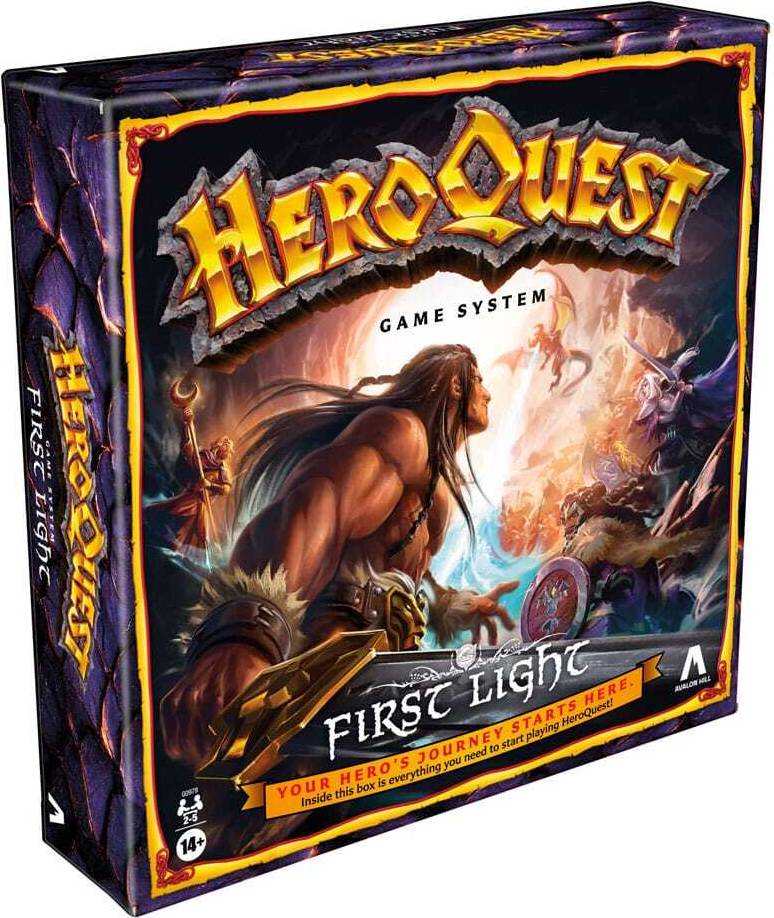 Hasbro Avalon Hill HeroQuest First Light Game System