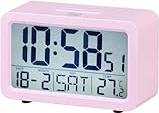 Pink Table Clock 0SL3P6008
