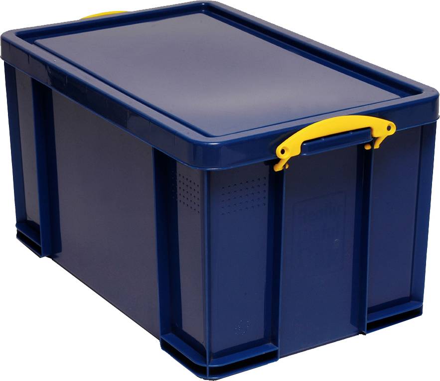 Really Useful 84 Litre - Solid Blue Storage Box