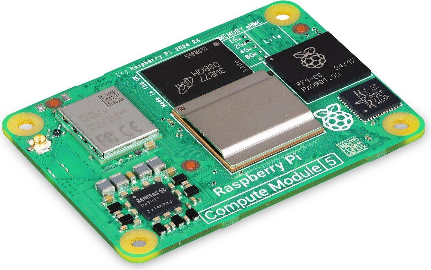 Raspberry pi 4 Raspberry Pi Raspberry Pi Compute Module 5 4GB RAM 32GB Storage