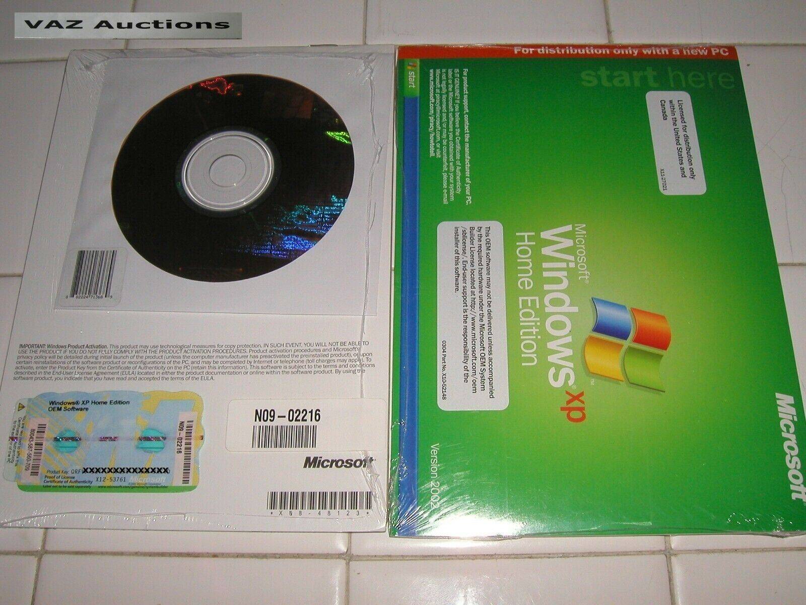Microsoft Windows XP Home Full with SP3 - Operating System