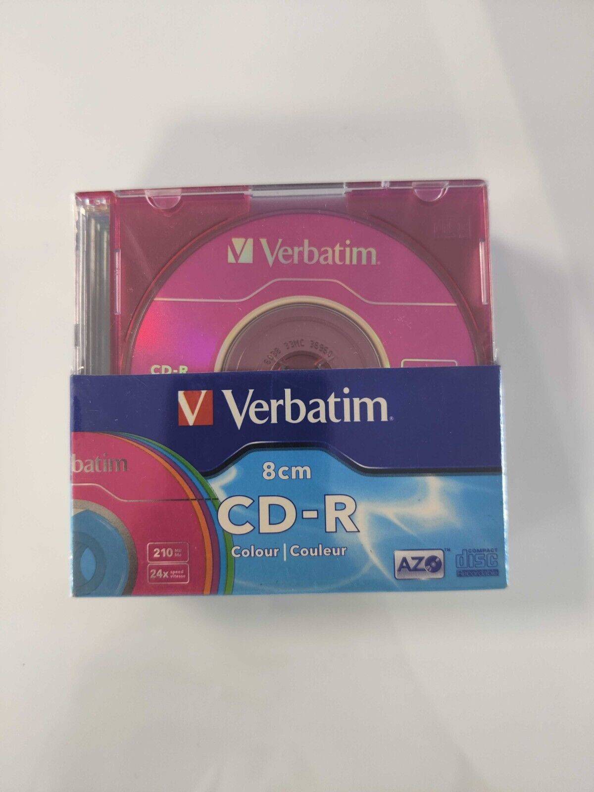 Verbatim Mini (8cm) CD-R 210MB 5 Pack
