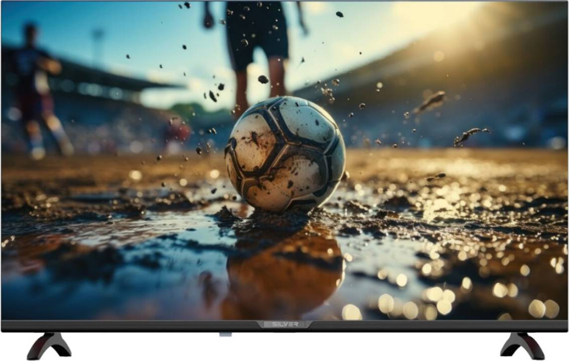 Silver 32 Inch Smart LED HD