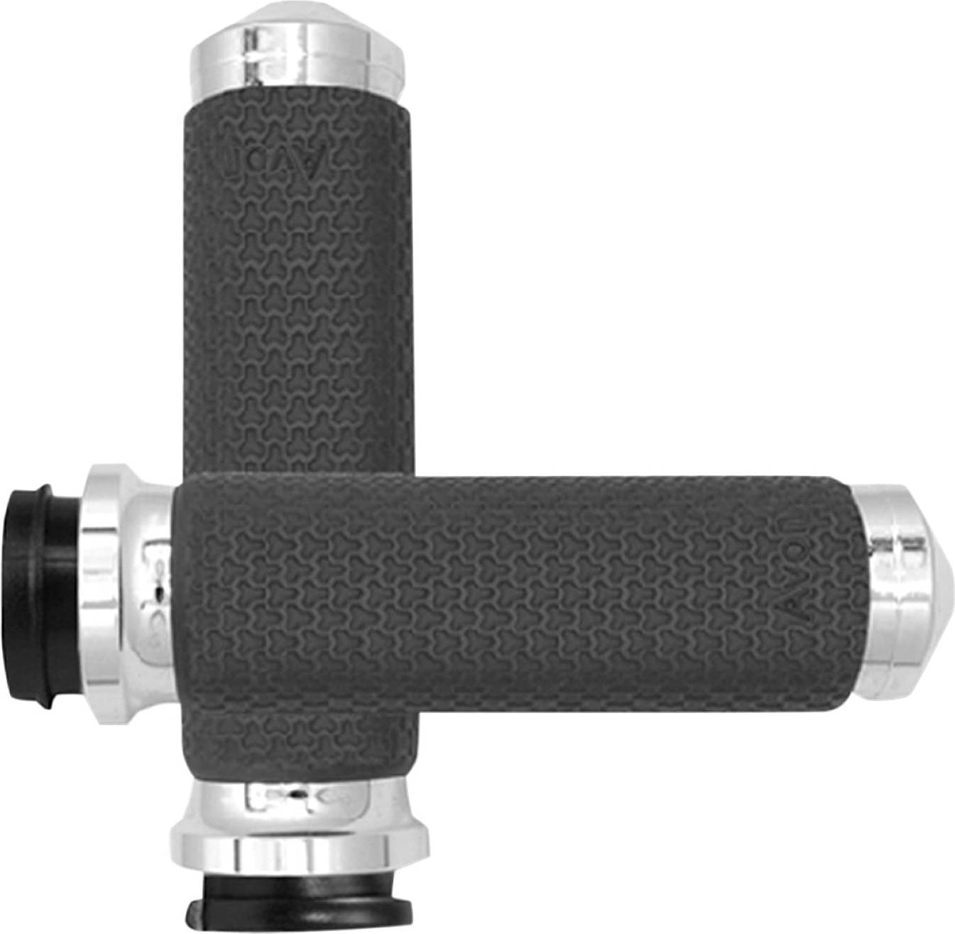 Avon Memory Foam Grips - Rund Chrome