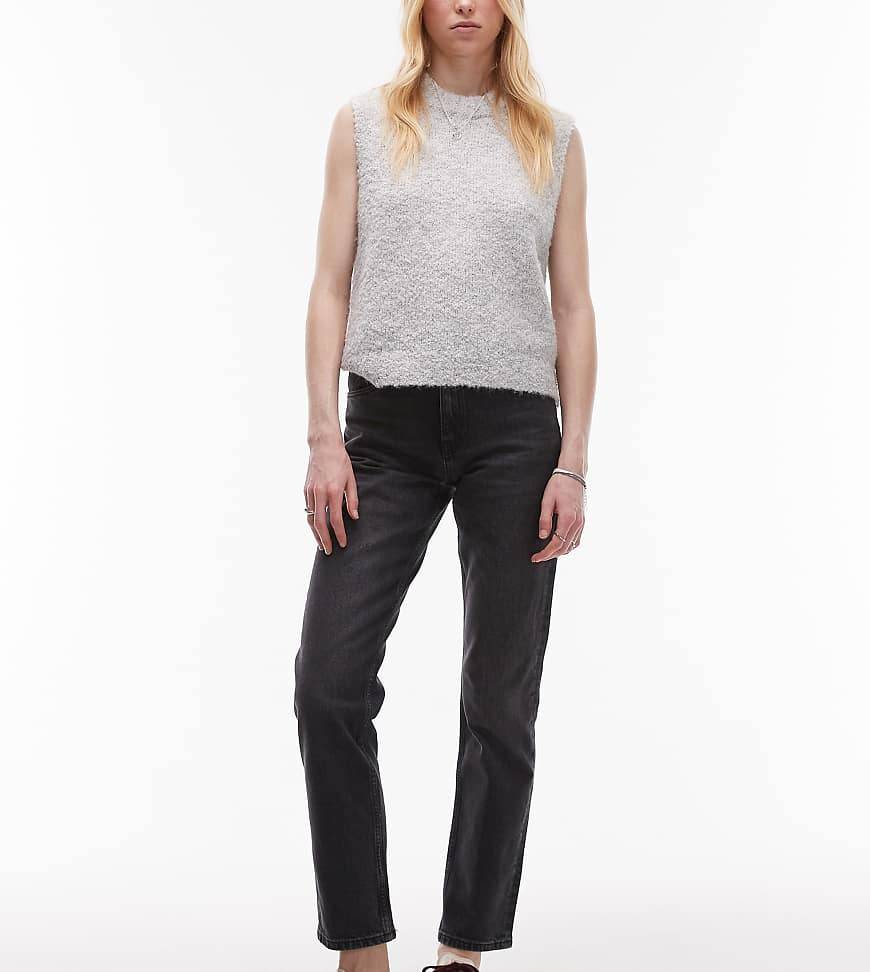 Tall Mid Rise Straight Cropped Jean