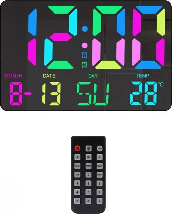 Digital clock INF Digital Clock RGB LED Display
