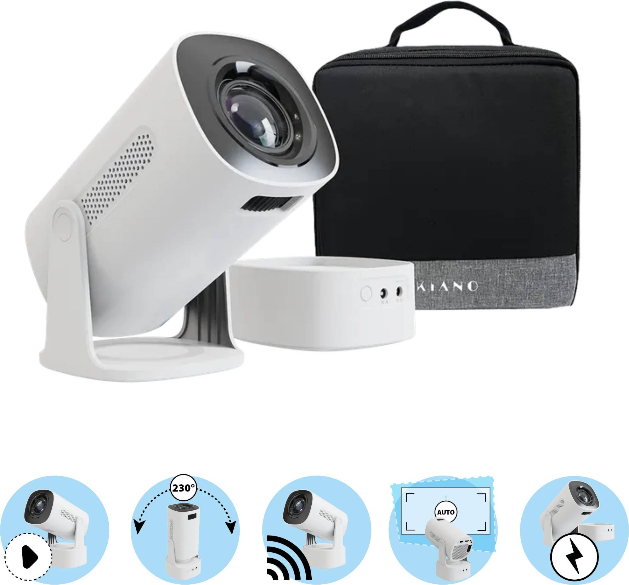 Mini Bluetooth Android Projector HDMI USB 5G