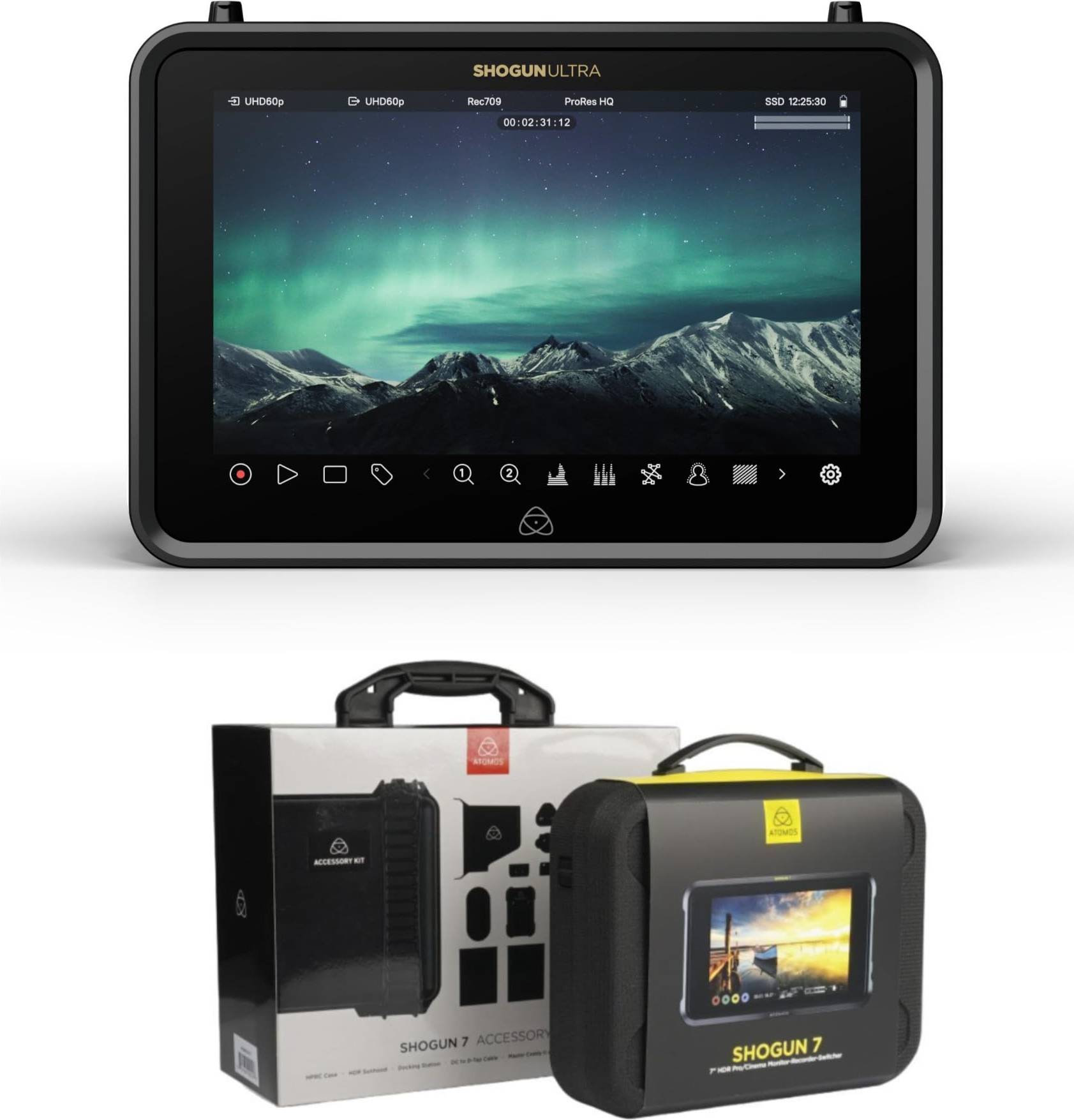 Atomos Shogun Ultra 7-Inch HDR Monitor Recorder Kit