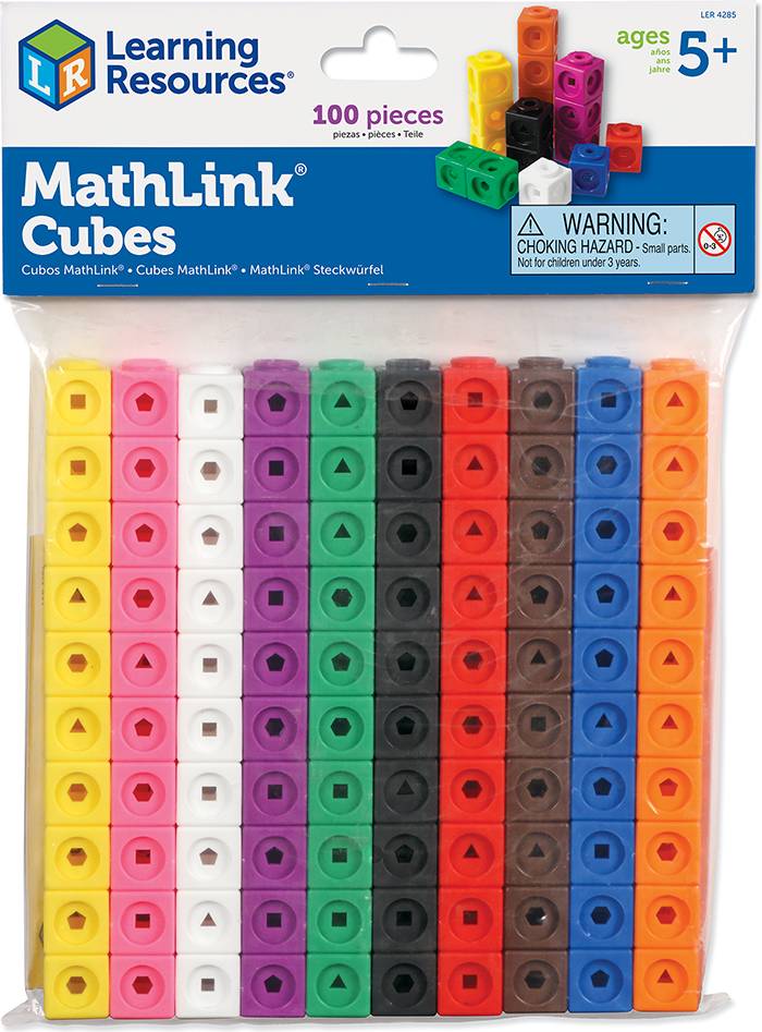 Mathlink Cubes 100 Pcs