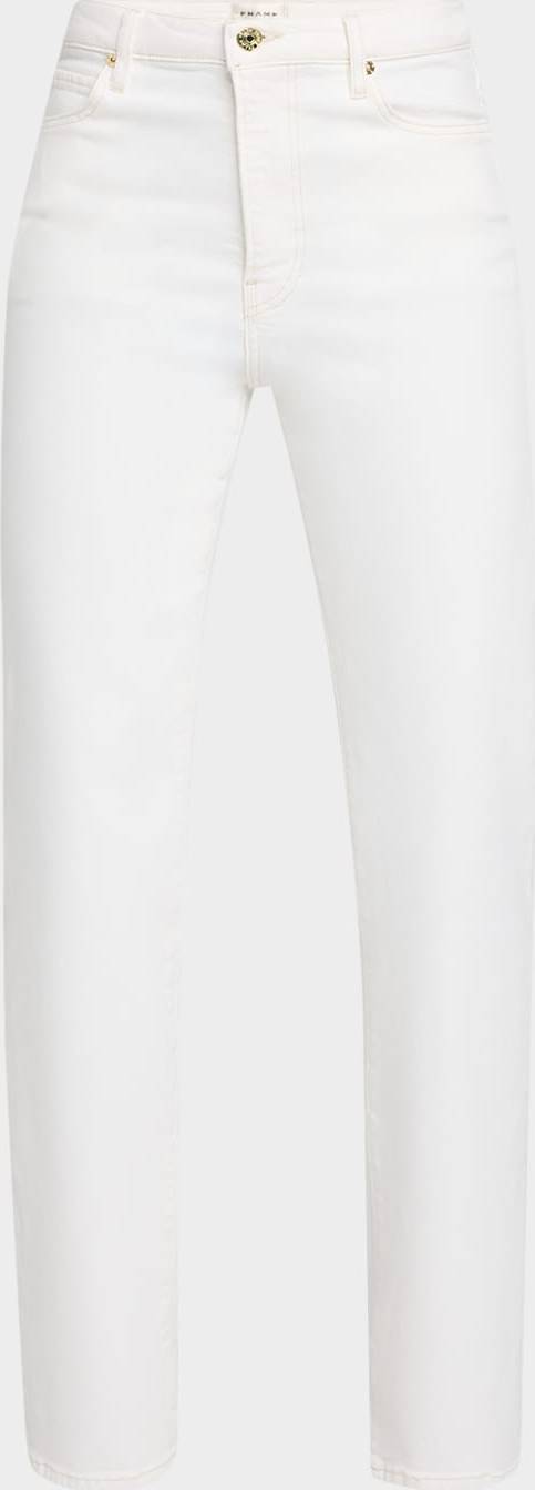 High-Rise Straight Jeans - The Ruler
