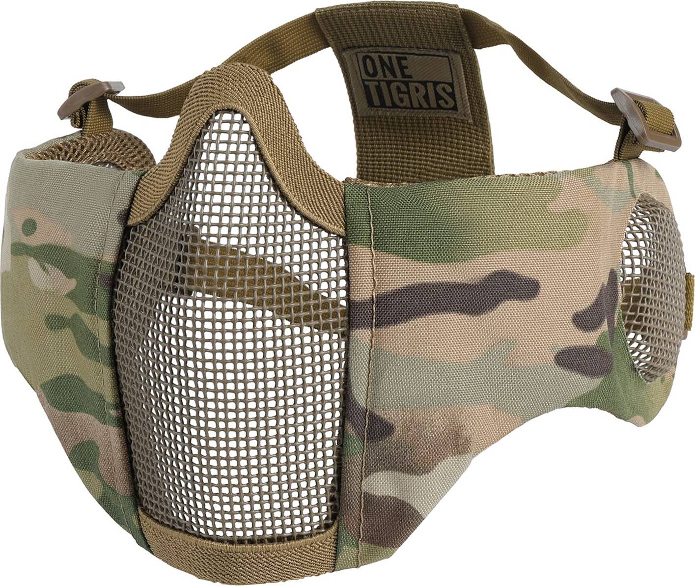 6 Inch Foldable Half Face Mesh Mask