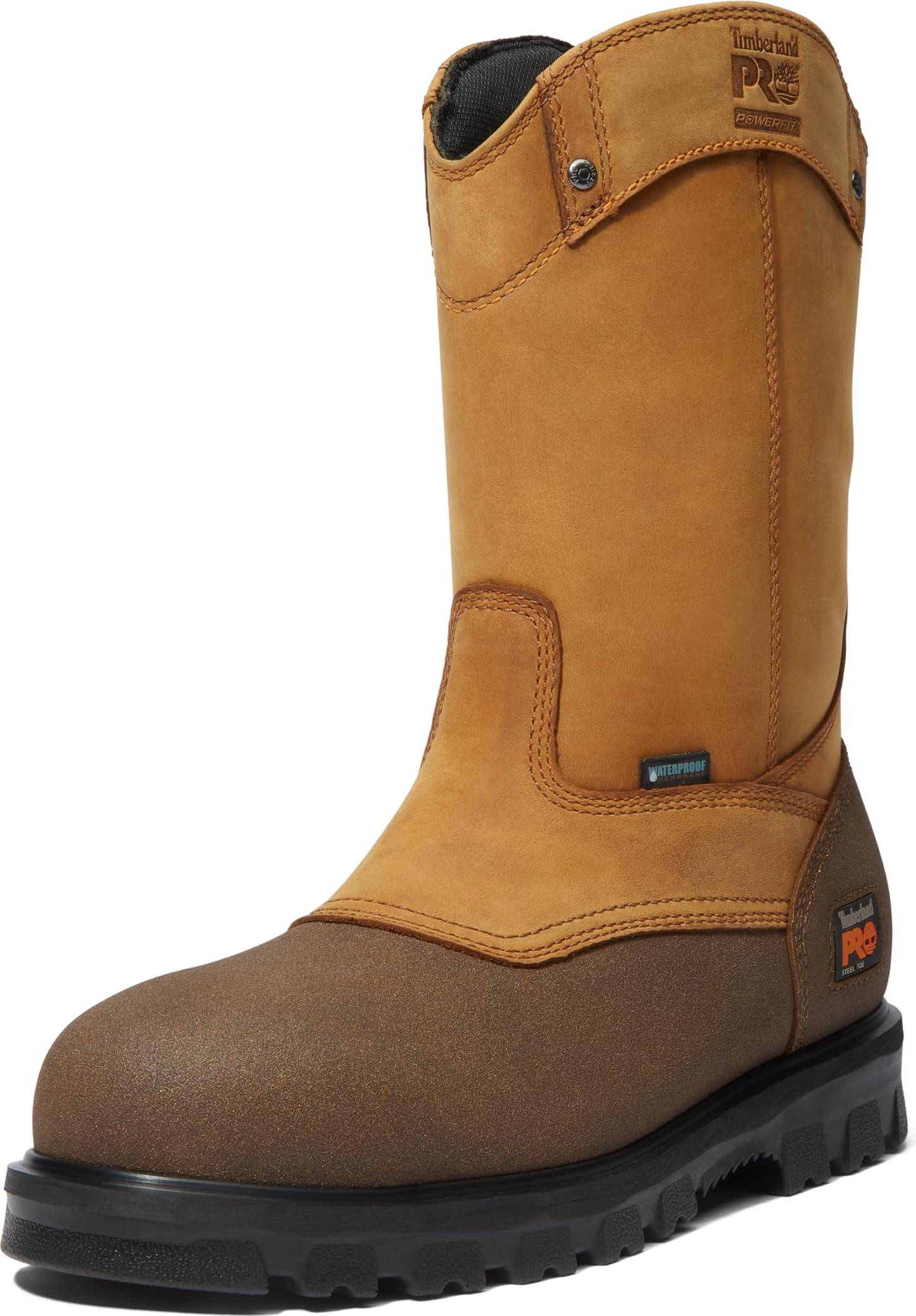 Pull on steel toe boots Timberland Rigmaster Pull-On Steel Work Boot - Beige