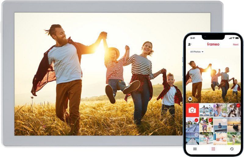 Digitala fotoramar med wifi Rollei Smart Frame WiFi 104 LED