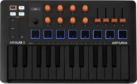 Arturia MiniLab 3 Compact Controller