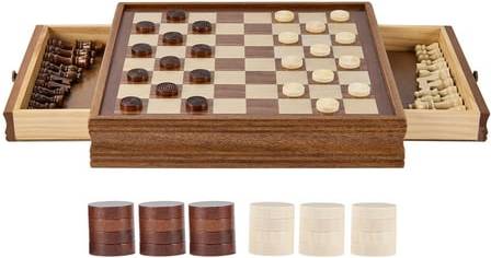 Chess set KffKff KFFKFF Chess Set 15 Inch Dual-Function