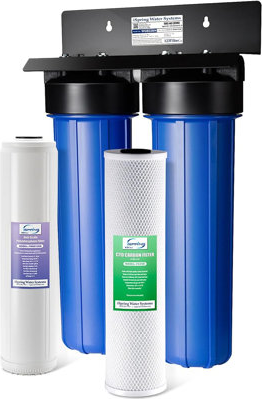 House water filter system iSpring Water Systems Whole House Filter System