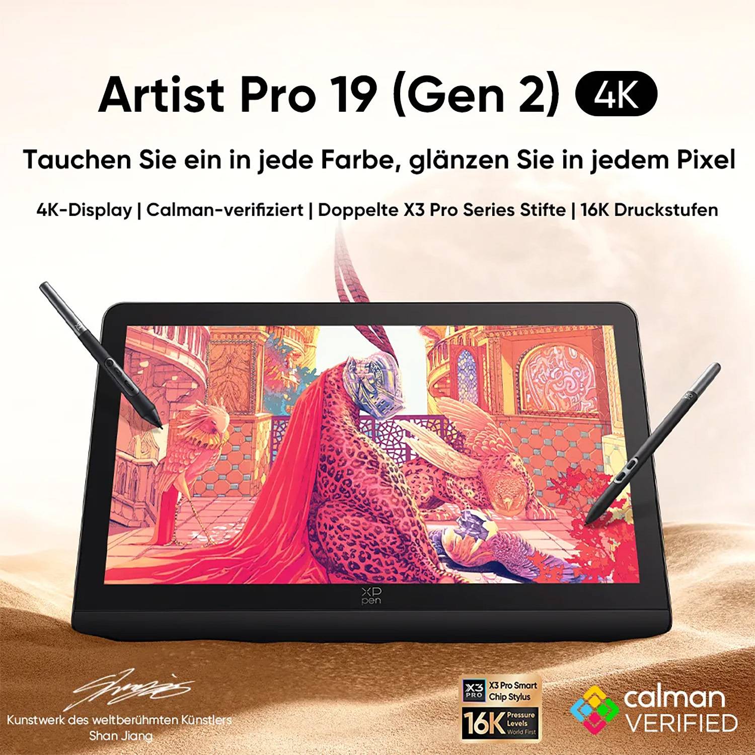 XP-Pen Tablette Graphique Écran Artist Pro 19 Gen 2