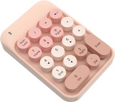 Torribaly 2.4g Wireless Numeric Keypad Mixed Color