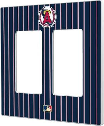 Keyscaper Cooperstown Pinstripe Double Rocker Light Switch Plate