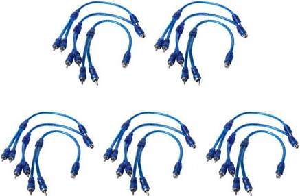 Typecat 15 Pcs Audio Connection Adapter Splitter Cable