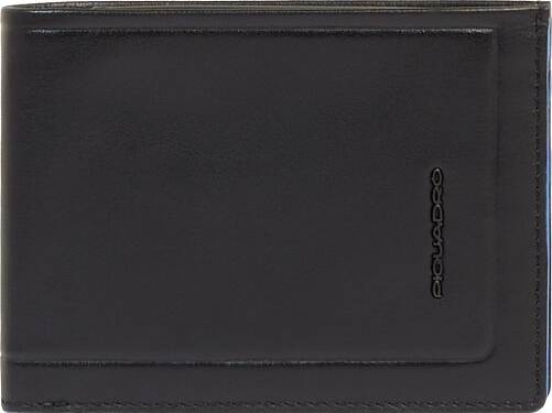 Mens wallet Piquadro Men's Leather Wallet With Coin Pocket And Rfid Protection - Herr