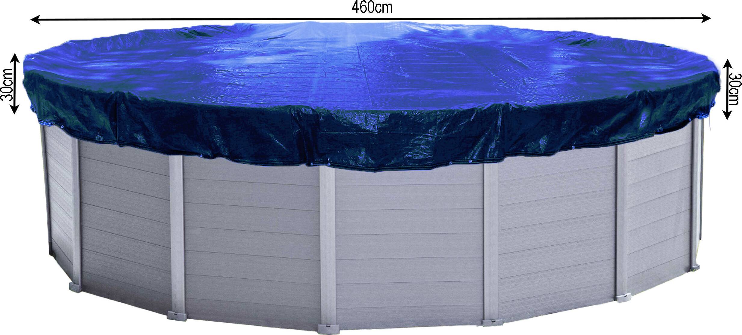 Blue Star Quick Pool Rund Täckplan 610 cm