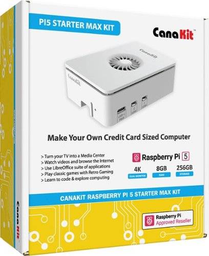 Raspberry pi 5 CanaKit Raspberry Pi 5 Starter MAX Kit 8GB