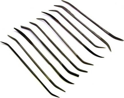 AB Tools 10 Pc 140 mm Doubled Ended Riffler File Set