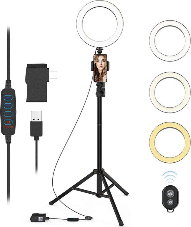 Ring light 9 Inch Dimmable LED Ring Light