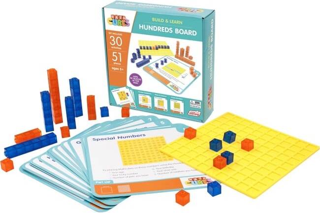 Mathcubes Hundreds Board