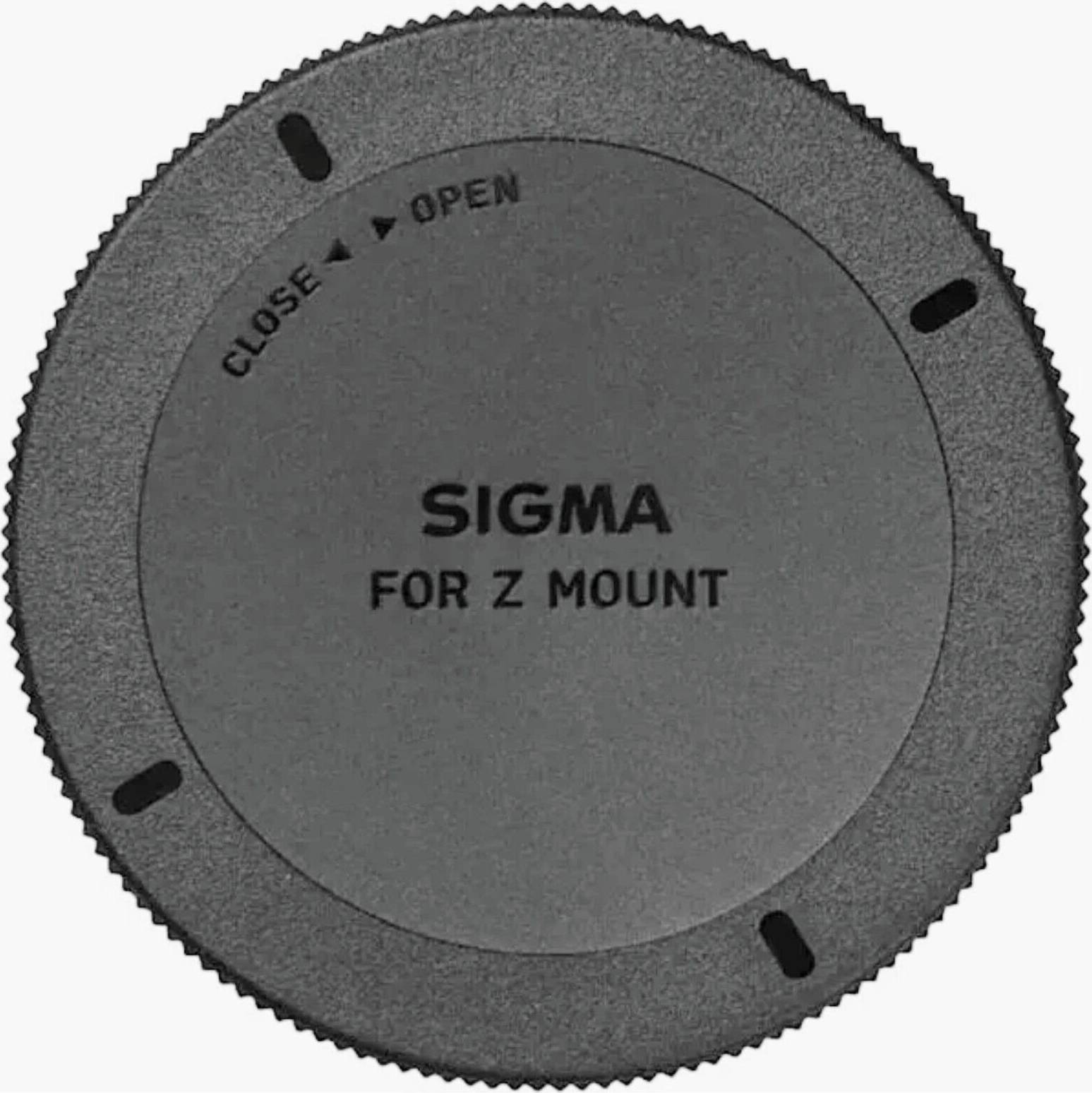 SIGMA Back Nikon Z Mount Lenses Rear Lens Cap