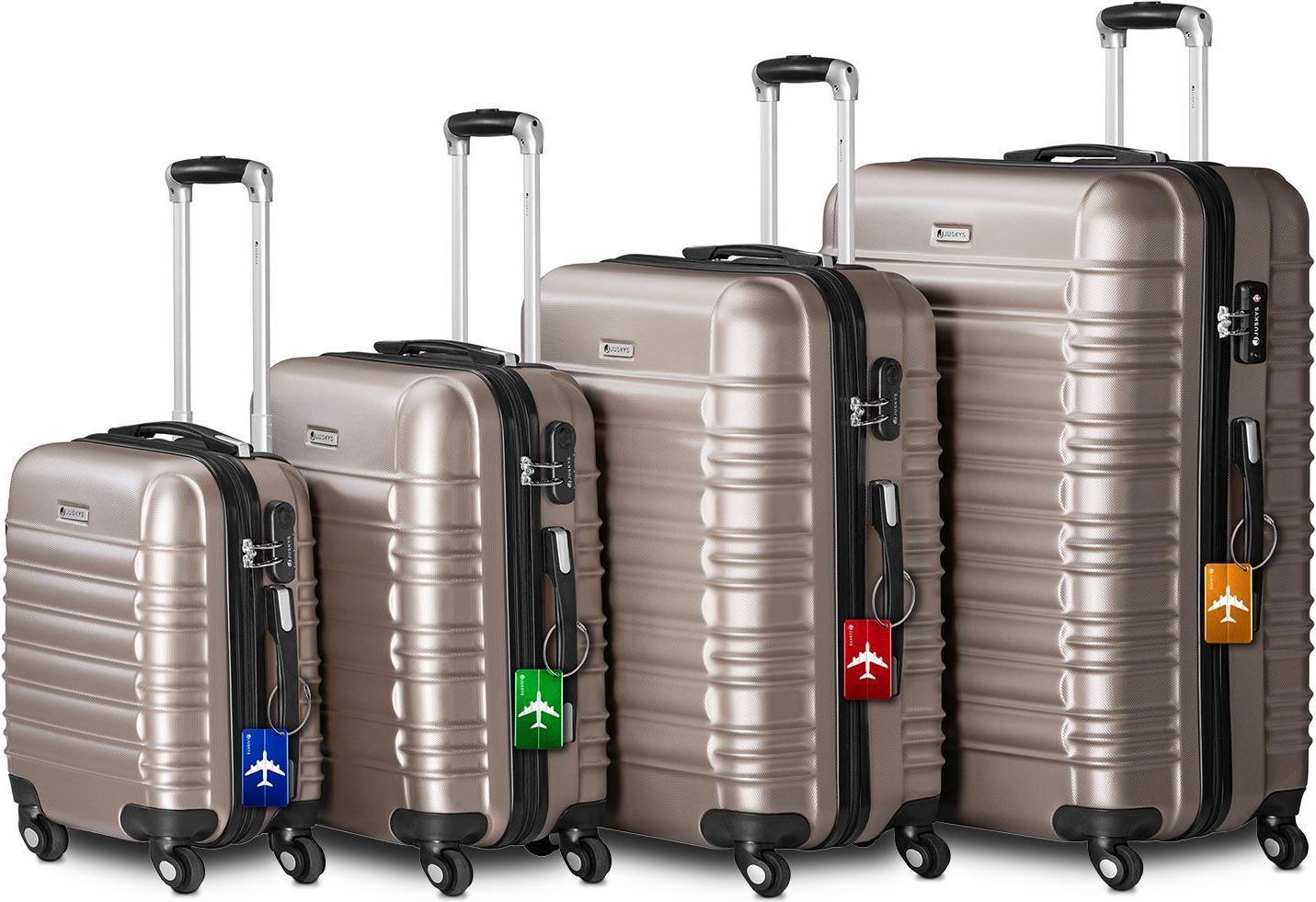 Set Valigie Rigide 4 Pezzi