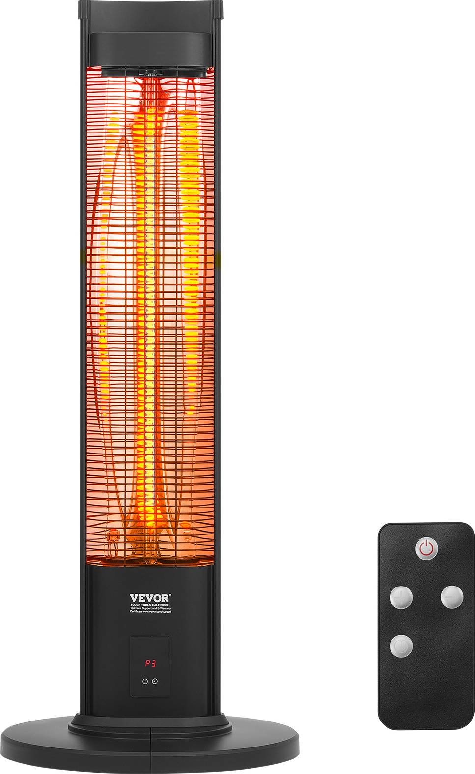 VEVOR Infraröd Elektrisk Rymdvärmare 2000W