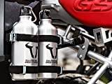 SW-Motech Trax Bottle Set 2 Accessory Kit - Silver